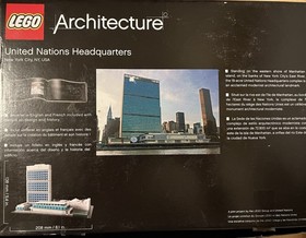 LEGO Architecture United Nations Headquarters #21018 Box Open - BRICKS SEALED