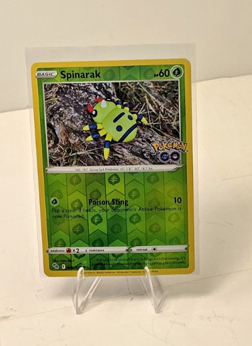 Spinarak [Reverse Holo] #6 Pokemon Go