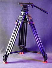 Sachtler Video 20 SB Stativsystem Speedlock CF HD mit Mittelspinne und Füßen