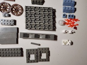 Vintage LEGO Studios 1381 Vampire's Crypt - INCOMPLETE SET - READ DESCRIPTION