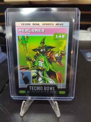 Merlomes Glow Tecmo News BF SSP Patrick Mahomes N209 Bo Jackson Battle arena SSP