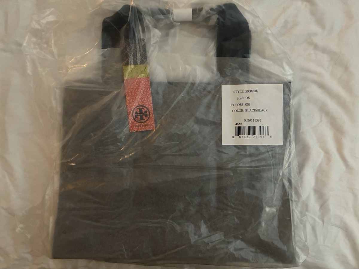 Tory Burch Black Tote Hand Bag Style 50009807 Brand New | eBay