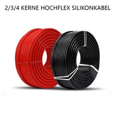 Hochflex Silikonkabel Geschirmtes Autokabel V...