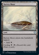 Barren Moor [Commander 2021] Lightly Played