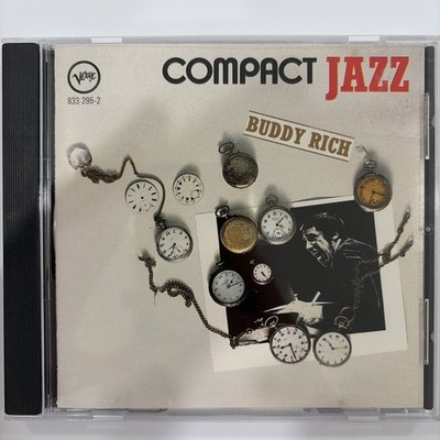 Compact Jazz by Buddy Rich (CD, Mar-1988, Verve)
