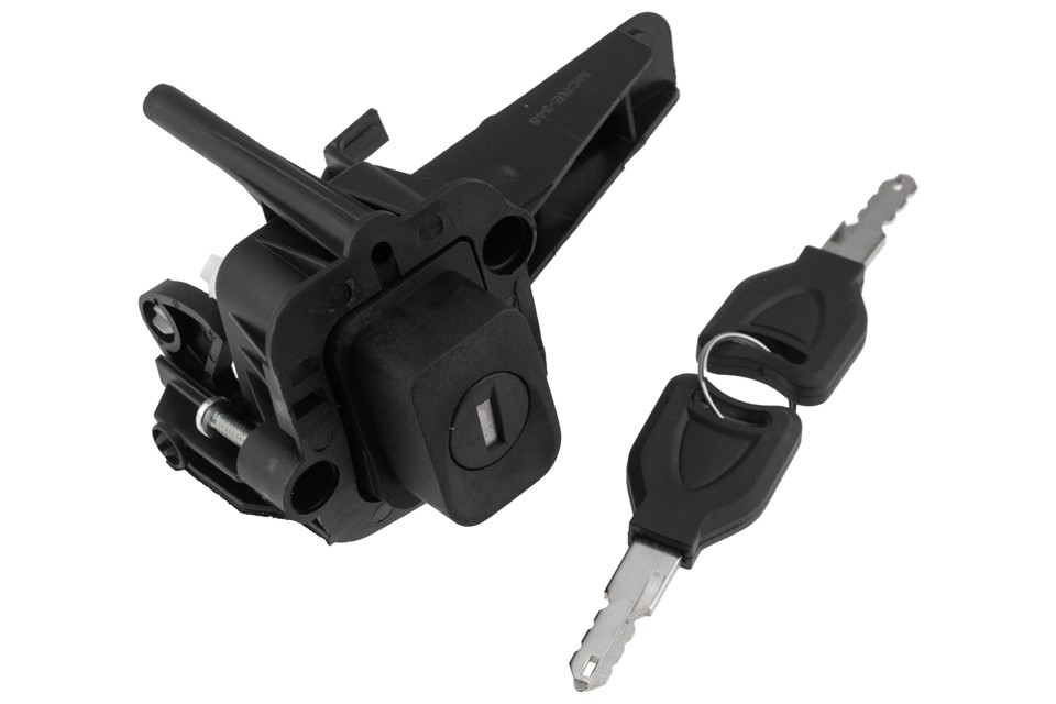 Gache de serrure de coffre pour Renault Clio 2 (1998-2010) - OE 7701471225 en acier noir