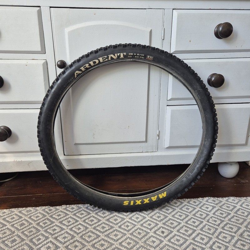 Maxxis Ardent Exo 26" x 2.4" Tyre Used Mountain Bike Tyre DH AM