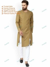 Mens Kurta Traditional Kurta New Wear Mens Kurta Handmade Cotton Fancy Kurta