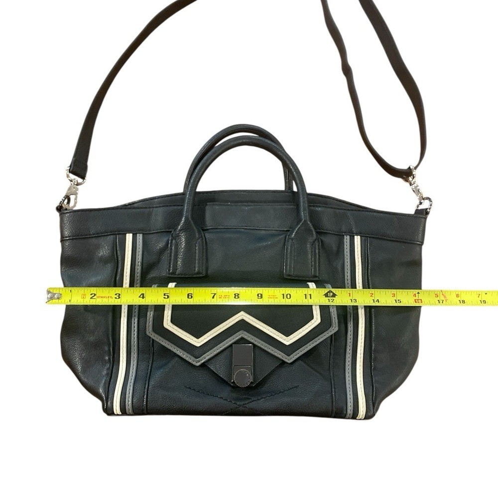 BCBGeneration Chic Black and White Crossbody Bag - image 6