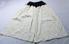 ASOS Design Women's Contrast Panel Oversized Pants EH6 Black/White Size 4