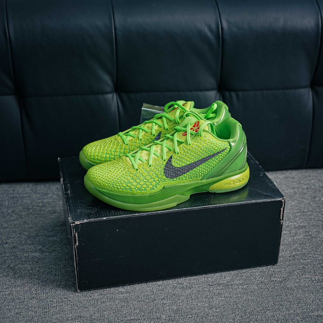 Fashion KOBE6 Protro Grinch (2020) Men Basketball Shoes CW21