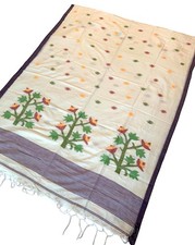 Onam Saree Festival Saree Cotton Khadi Jamdani Sari Casual Wear Partywear Saree