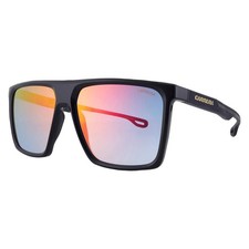 Carrera Blue Shaded Red Square Men's Sunglasses CARRERA 4019/S 0807/YB 58