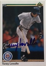 Torey Lovullo 1990 Upper Deck Autograph Tigers