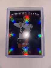 🔥Joe Burrow 2025 Panini Certified /299 MIRROR PURPLE CERTIFIED STARS🔥