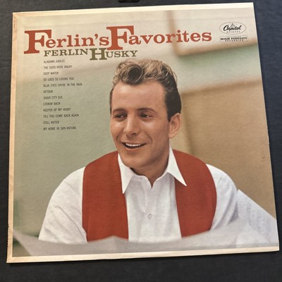 Ferlin Husky LP, Ferlin's Favorites, Capitol T 1280, 1962, EX+