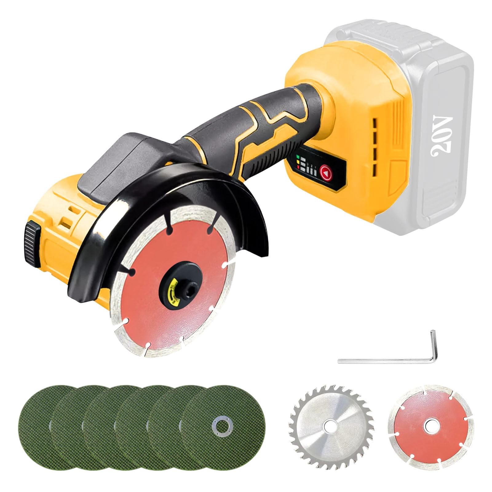 Flessibile a Batteria 20V Brushless - 12000 RPM Alta Efficienza