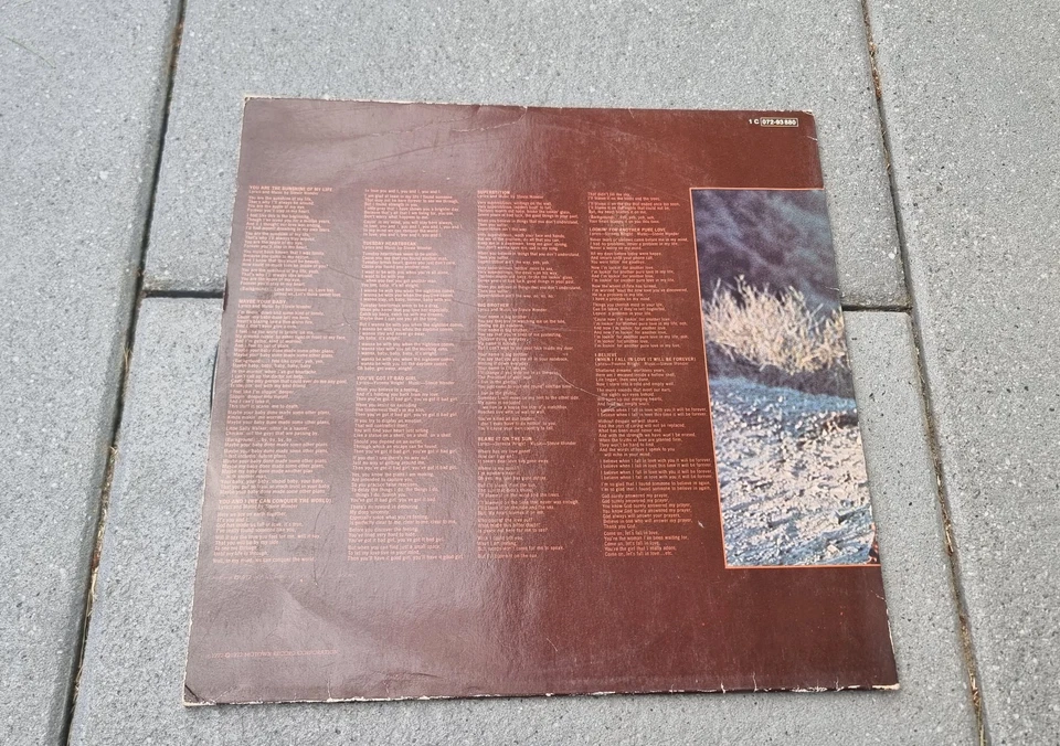 STEVIE WONDER „TALKING BOOK“ Vinyl / LP - Bild 2 von 2