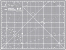 Cutting Mat A4 Gray, Self Healing Cutting Mat 9X12 Inch, 5-Ply Craft Board Gray,