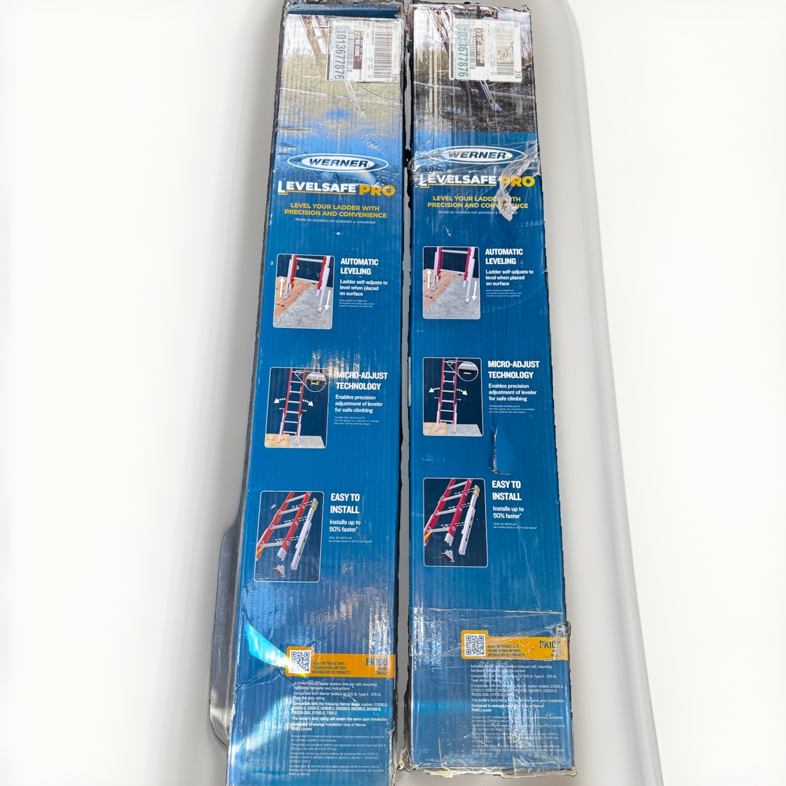 Level Safe Pro Automatic Leveling Accessory for Extension Ladders