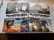 4 Transformers Movies NEW DVD - 2 Sets Of Movie Collection Featuring Transformer