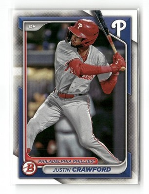 2024 Topps Bowman - Justin Crawford #BP-17 ROOKIE (RC)