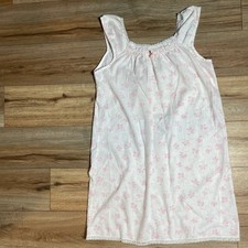 Vintage Cottagecore Croquette Prairie floral cotton babydoll nightgown
