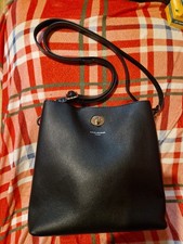 David Jones Black Handbag with Shoulder Strap