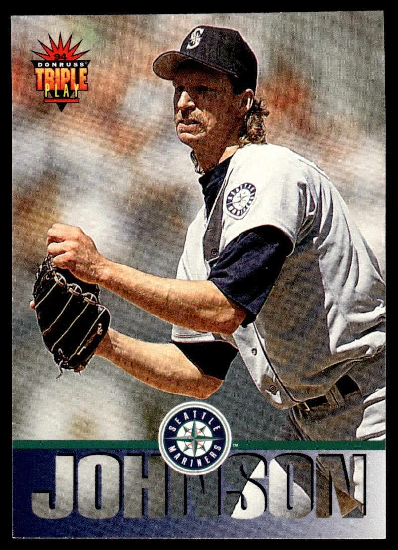 1994 Triple Play Randy Johnson #128