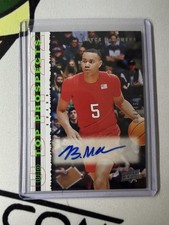 2022 Upper Deck Goodwins Champions Bryce McGowens Auto /499