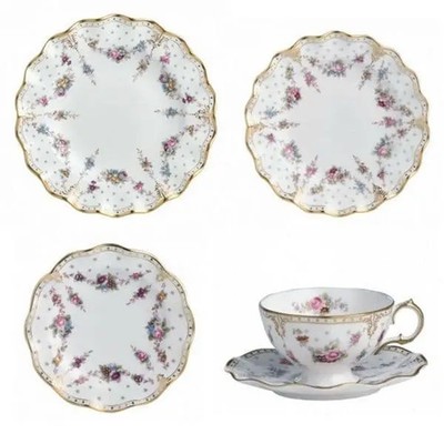 Royal Crown Derby Antoinette Geschirrset 30-teilig (1) - 2. Qualität