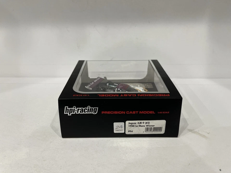 1/43 - HPI-Racing- JAGUAR XJR-9 #2 Winner LE Mans 1988 - NEW- Limited Edition  - Immagine 4 di 4