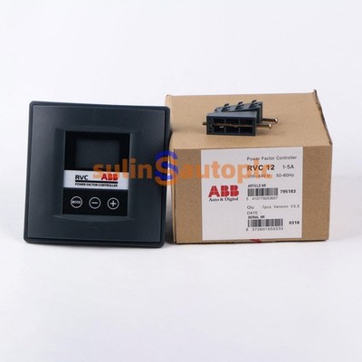 1PCS NEW ABB RVC-12/1-5A Power Factor Controller RVC 12 1-5A