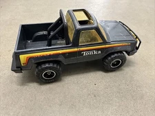 1979 Mighty Tonka Bronco Pickup Truck Pressed Steel. With Winch!