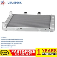 Aluminum Radiator For Polaris Sportsman 700 800 EFI X2 700 800 #1240521 1240190