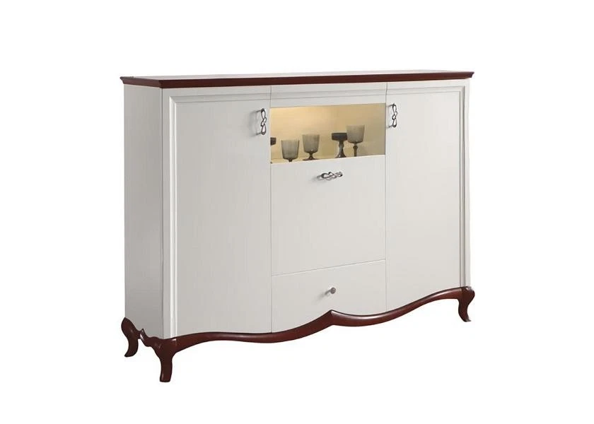Sideboard Anrichte Schrankbuffet Vitrinenschrank Servierkommode Buffetschrank - Bild 1 von 1