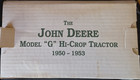 ERTL John Deere Model G Tractor 1:16 Scale Diecast TWO CYLINER EXPO — photo 6