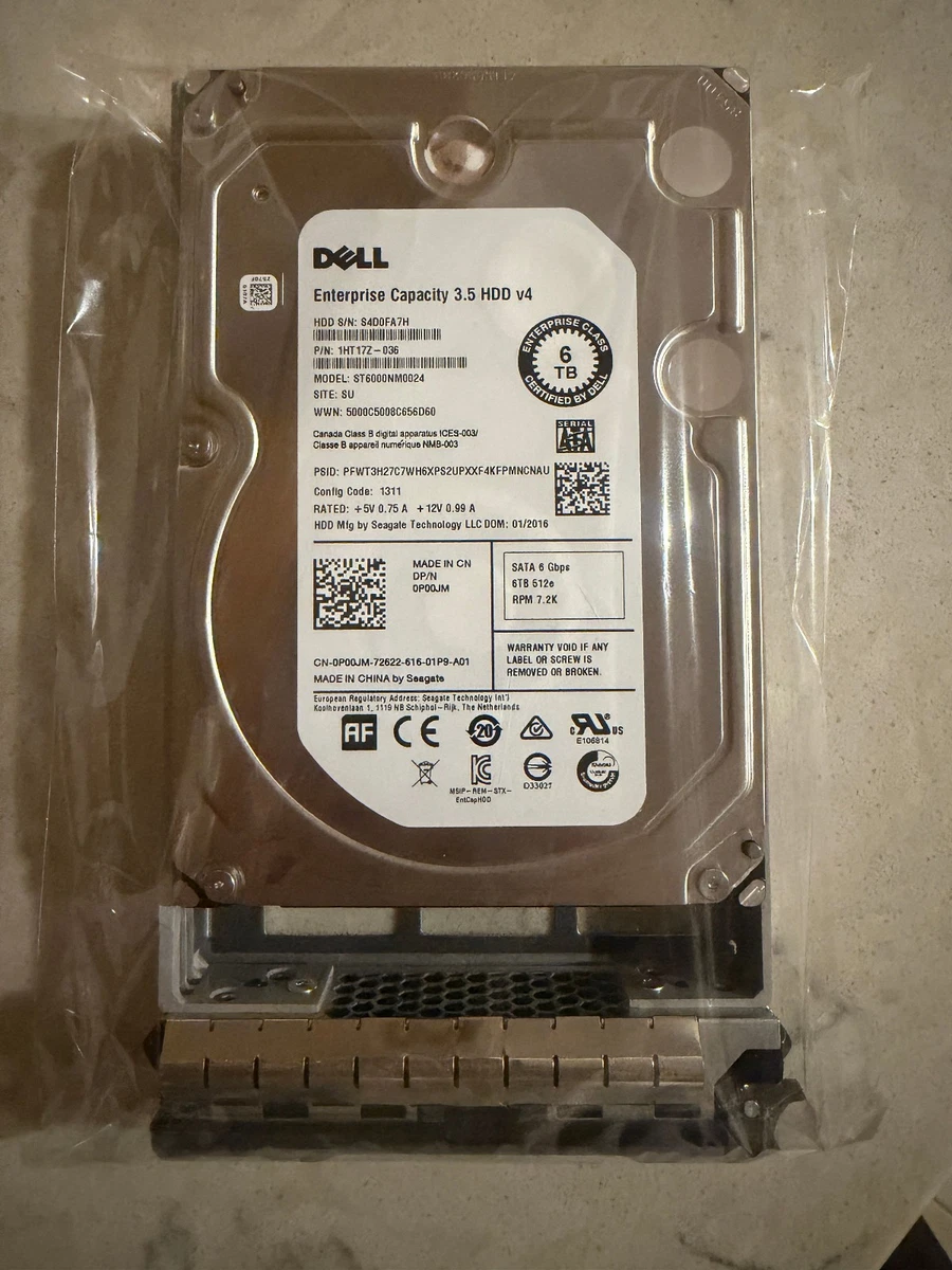Dell SAS 6TB Internal Hard Disk Drives for sale | eBay
