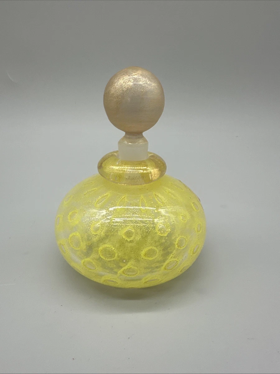 Murano Perfume Bottle In Collectible Decorative Glass & Crystal
