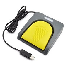 USB Single Foot Switch Control One Key Customized Computer Keyboard Grey