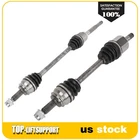 2pcs Front CV Axle For 2007-2015 Jeep Compass Patriot 2.4L 2008 Dodge Caliber