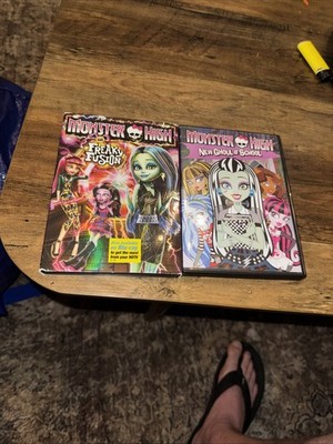Monster High:  (DVD Lot 2)Freaky Fusion, New Ghoul at School