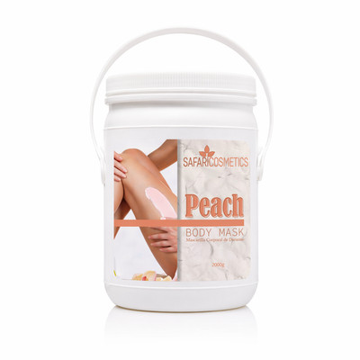 Peach Hydrating Body Mask 2000g Soft Smooth Glowing Skin Moisturizing Treatment