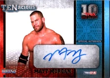 TNA Matt Morgan 2012 TENacious GOLD Authentic Autograph Card SN 35 of 100