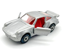 Matchbox Lesney Superfast MB3 1978 Silver Porsche 911 Turbo in PVC Box
