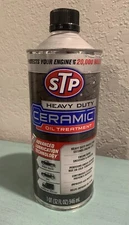 STP Heavy Duty Ceramic Engine Oil Treatment Cleaner for Use in Motor Oil 32 floz