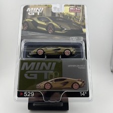 Lamborghini Sian FKP 37 Matte Green - Mini GT MGT 00529