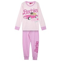 Langarm-Pyjama Single Jersey Barbie Rosa - 12 Jahre | Weiblich Cerdà