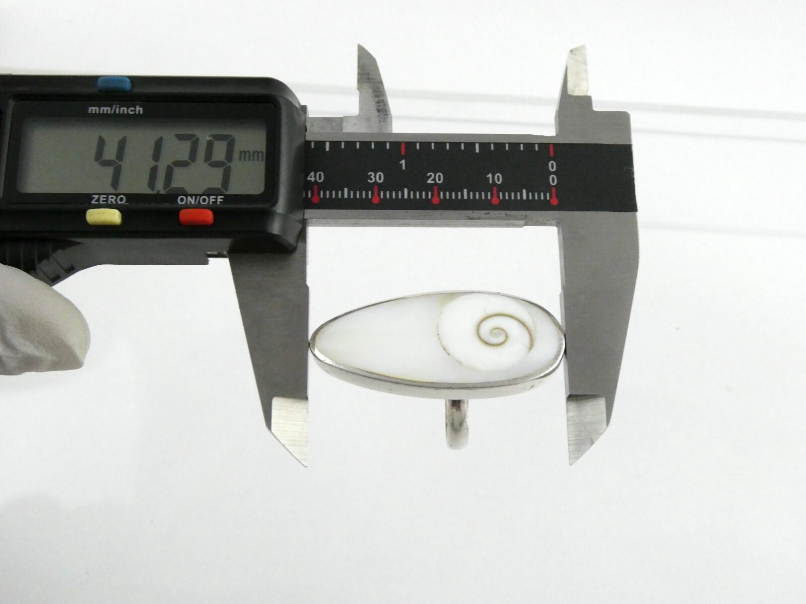 FD Designer Sterling Silver Shiva Shell Statement… - image 9