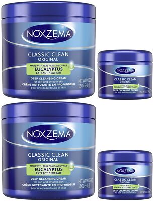 Noxzema Original Deep Cleansing Cream Pack of 2 14 Ounce Jars Skin Care